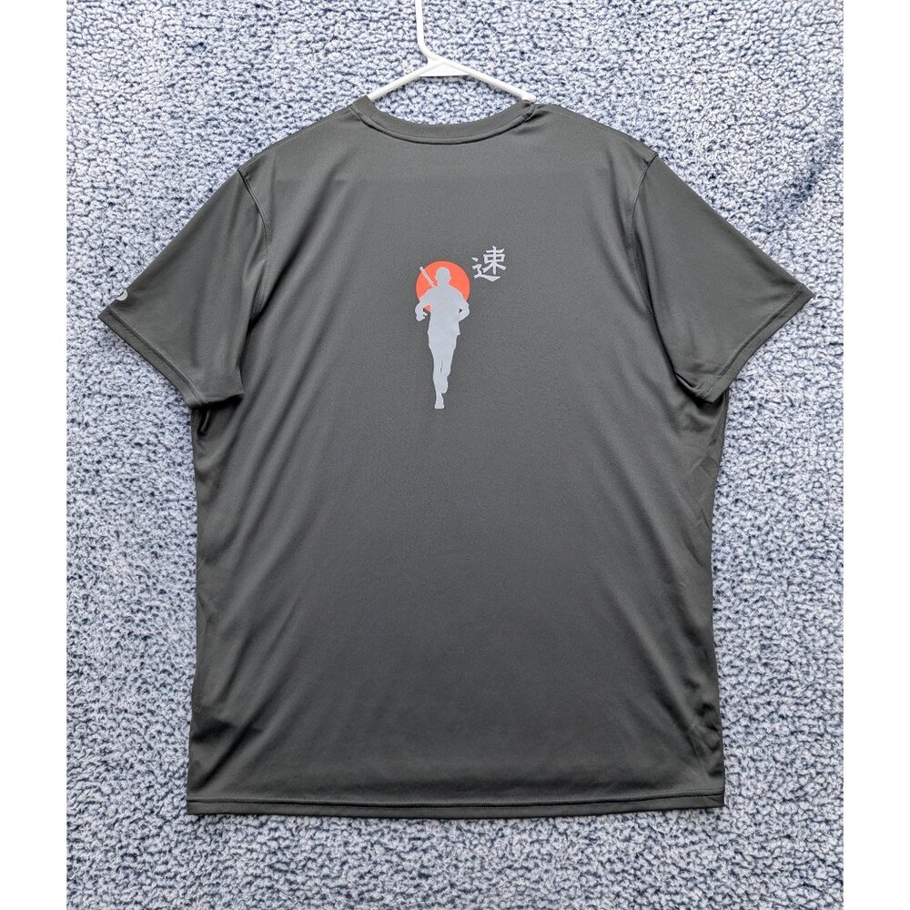 Pearl Izumi Running Shirt Mens LG Hiking Lightweight Gym Workout Athletic Gray